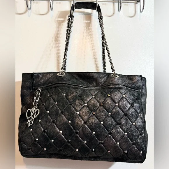 Betsey Johnson Leather Shoulder Bag - Picture 1 of 17